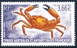 TAAF 2002 Crab** MNH - Unused Stamps