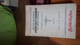 Revue Generale De Medecine Et De Chirurgie De L'union Francaise 645 - Medizin & Gesundheit