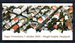 Iceland - 2005 - Stamp Day/Reykjavik Miniature Sheet - MNH - Ungebraucht