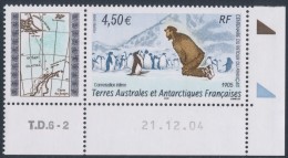 TAAF 2005 Jean Baptiste Charcot And Penguins 1v**MNH - Ungebraucht
