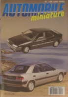 AUTOMOBILE MINIATURE - N.109 - JUIN 1993 - CITROEN XANTIA 1/18 SEGEM - France