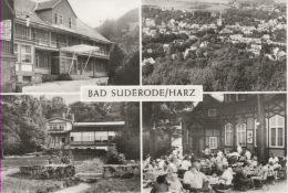 Quedlinburg Bad Suderode - S/w Mehrbildkarte 2 - Quedlinburg