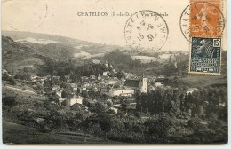 DEP 63 CHATELDON VUE GENERALE - Chateldon