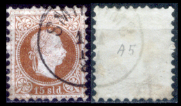 Levante-Austriaco-23 - 1867 - Yvert & Tellier N. A5 (o) /Used - Privo Di Difetti Occulti. - Eastern Austria