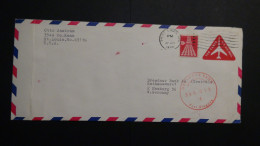 USA - 1970-01-27 - 10 Cents + 10 Cents Additional Franking - Airplane- Aerogramme - Postal Stationery - Used - Look Scan - 1961-80