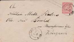 Entier Postal - Norddeutscher Postbezik - Ein Groschen - Scan Recto-verso - Interi Postali