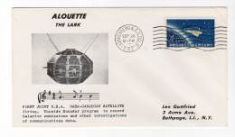 LETTRE ESPACE - VANDENBERG A.F.B    28/09/1962 - ALOUETTE - Amérique Du Nord