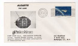 LETTRE ESPACE - VANDENBERG A.F.B    28/09/1962 - ALOUETTE - Nordamerika