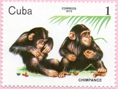 N° Yvert & Tellier 2156 - Timbre De Cuba (1979) - MNH - Chimpanzés - Ongebruikt