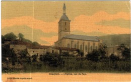 CARTE POSTALE ANCIENNE DE CHEVILLON -  L'église Vue Du Fey - Chevillon