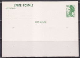 = Type Liberté De Gandon 1.70 Vert Entier Carte Postale 2318-CP1 Neuf, - Cartes Postales Types Et TSC (avant 1995)