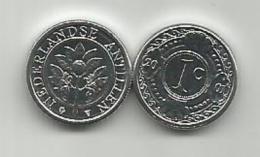 Netherland Antilles 1 Cent  2001. UNC - Antille Olandesi