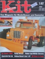 KIT - MODELLBAU - N.1/87 JANUAR 1987 - FORD LN 8000 SPAZZANEVE 1/25 AMT/ERTL - Alemania