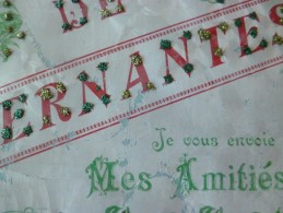 CPA 49 Maine Et Loire Souvenir De Vernantes Fantaisie - Otros & Sin Clasificación