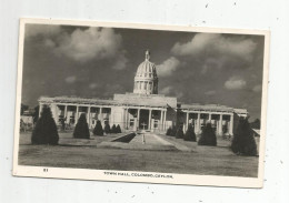 G-I-E , Cp , CEYLON , SRI LANKA , COLOMBO , Town Hall , Vierge , Ed : Ceylon Pictorials - Sri Lanka (Ceylon)