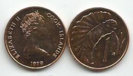 Cook Islands 1 Cent 1979. KM#1 - Isole Cook