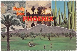 Howdy From PHOENIX, Arizona, Unused Postcard [18706] - Phönix