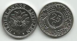 Netherland Antilles 25 Cent  Cents  2004. UNC KM#35 - Niederländische Antillen