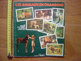 Album Chromos CHOCOLAT POULAIN Animaux En Chansons Rempli à 32% De Ses Vignettes 28/86 - Animales