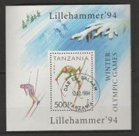 TANZANIE  ,Bloc N°228 J.O. Lillehammer´94 - Hiver 1994: Lillehammer