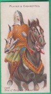 Chromo John Player & Sons, Player's Cigarettes, Arms & Armour 18 - Time Of Conquest Of Scotland N°1304 An Armed Horseman - Player's