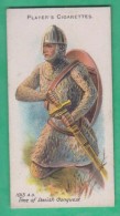 Chromo John Player & Sons, Player's Cigarettes, Arms & Armour 10 -Time Of Danish Conque N°1013 An Anglo Danish Warrior - Player's