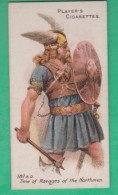 Chromo John Player & Sons, Player's Cigarettes, Arms & Armour 7 -Time Of Ravages Of The Northmen N°787 A Viking - Player's