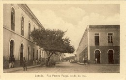 ANGOLA, LUANDA, LOANDA, Rua Pereira Forjaz, Vindo Do Mar, 2 Scans - Angola