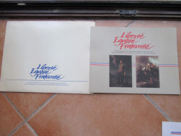 France 1989 Rivoluzione Francese FOLDER Uficiale Serie Foglietti + Varie LOTTO - Andere & Zonder Classificatie