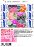 Nederland  2016  Grenzeloos Nederland - Australie  B Emigratie     Vel Postfris/mnh - Ongebruikt