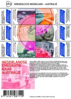 Nederland  2016  Grenzeloos Nederland - Australie  B Emigratie     Vel Postfris/mnh - Unused Stamps