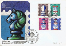 Germany - Mi-Nr 742/745 FDC (N506)- - 1971-1980