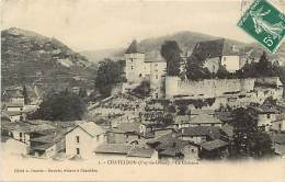 - Depts Div.-ref-KK260 - Puy De Dome - Chateldon - Le Chateau - Chateaux  - Carte Bon Etat - - Chateldon