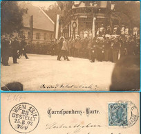 FRANZ JOSEPH I OF AUSTRIA In Bad Aussee Steiermark K.u.K. Austria-Hungary REAL PHOTO Trav. 1902 FRANZ JOSEF 1 Osterreich - Ausserland