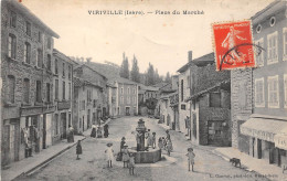 38-VIRVILLE- PLACE DU MARCHE - Viriville