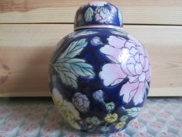 POT DECOR CHINOIS FLEUR - Other & Unclassified