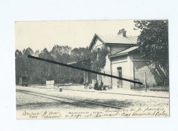 CPA Abîmée - Nesles La Vallée - La Gare - Nesles-la-Vallée