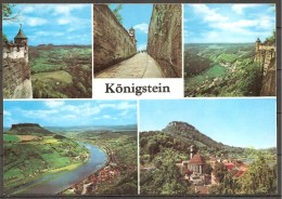 (7393) Königstein - Sächsische Schweiz - Kreis Pirna - Koenigstein (Saechs. Schw.)