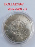 Germany - 10 DM - Mark 20-9-1989 - Letter D - Otros & Sin Clasificación