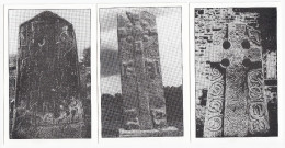 3 Postcards: Sculptured Stones, Aberlemno Church, Angus -  (Scotland) - Angus