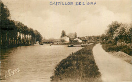 45 - CHATILLON COLIGNY - Bords Du Canal - Le Pont Tournan - Chatillon Coligny