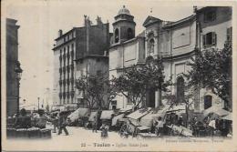 CPA Marché Marchands Ambulants Circulé TOULON - Marchés