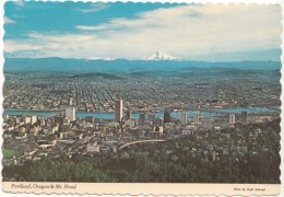 Portland, Oregon & Mt. Hood, Postcard [18744] - Portland