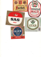 Etiquettes (label) De Biere  ( Beer, Cerveza, Birra, Bier) De Brasseries Belges - Bière