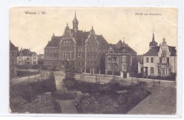 4690 HERNE - WANNE, Partie Am Amtshaus, 1910 - Herne