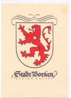 3587 BORKEN, Stadtwappen - Borken