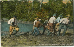 Panama Hunters Hauling Alligators To Camp Crocodile Chasse  Edit Maduro - Panama