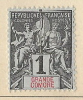 Grande Comore - 1897 - Usato/used - Allegorie - Mi N. 1 - Usados