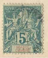 Grande Comore - 1897 - Usato/used - Allegorie - Mi N. 4 - Gebruikt