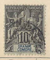 Grande Comore - 1897 - Usato/used - Allegorie - Mi N. 5 - Gebruikt